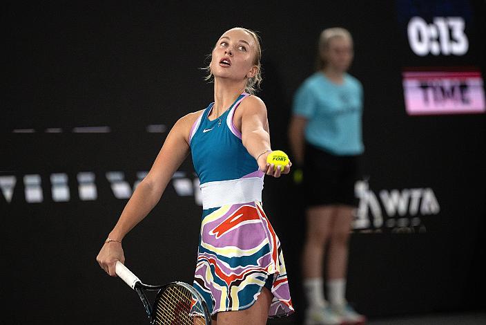 Turniersiegerin Anastasia Potapova (RUS), Center Court im Design Center, Tennis WTA Upper Austria Ladies Linz