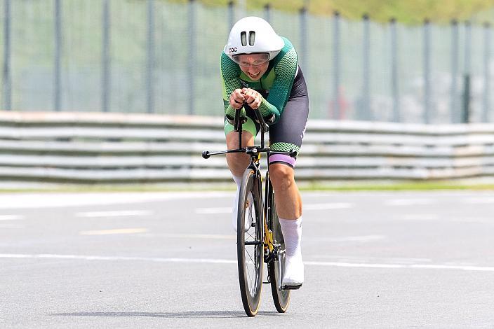 Helena Bieber (GER, MAXX-Solar Linding Woman Racing RG) MYGYM Race am Salzburg Ring, Zeitfahren, ÖRV RadLiga, Radsport, Radliga, ÖRV, Damen Elite, 