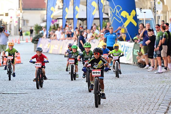 27. Int. ASVÖ - HRINKOW City Kriterium Steyr, MTB-Nachwuchs vom Laufrad bis U17, ÖRV, Radsport, Mountainbike, ELITE Rennrad