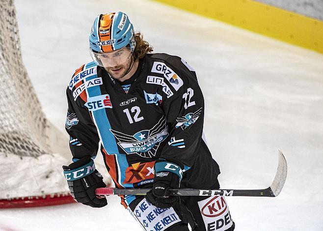 Alexander Cijan (EHC Liwest Black Wings Linz), Red Bull Salzburg vs EHC Liwest Black Wings Linz 