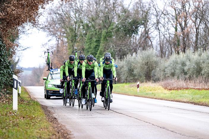 Marvin Hammerschmid (AUT), Raphael Hammerschmid (AUT), Jonas Rapp (GER), Johannes Rechenauer (GER), Riccardo Verza (ITA), Jaka Primozic (SLO), Michael Konczer (AUT), Stefan Kovar (AUT), Trainingscamp Porec, Kroatien, Team Hrinkow Advarics Cycleang, UCI Continental Team, 