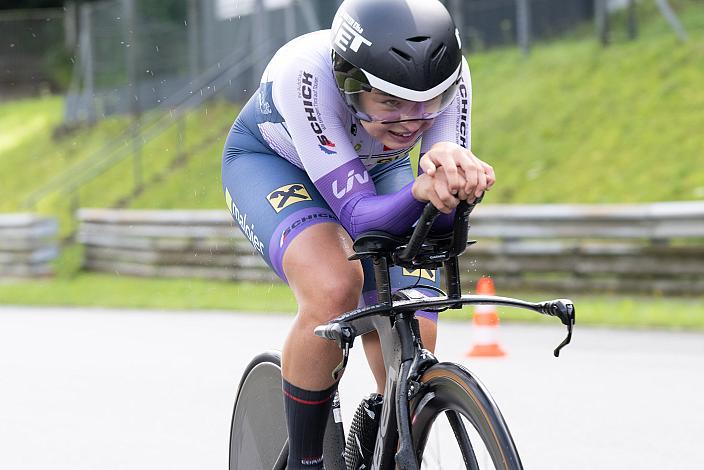 Elisa Winter (AUT, Union Raiffeisen Radteam Tirol) MYGYM Race am Salzburg Ring, Zeitfahren, Road Cycling League Austria, Cycling Austria, Damen Elite, 