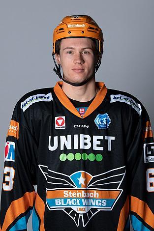 Niklas Bretschneider (Steinbach Black Wings Linz) Steinbach Black Wings Linz, bet-at-home ICE Hockey League