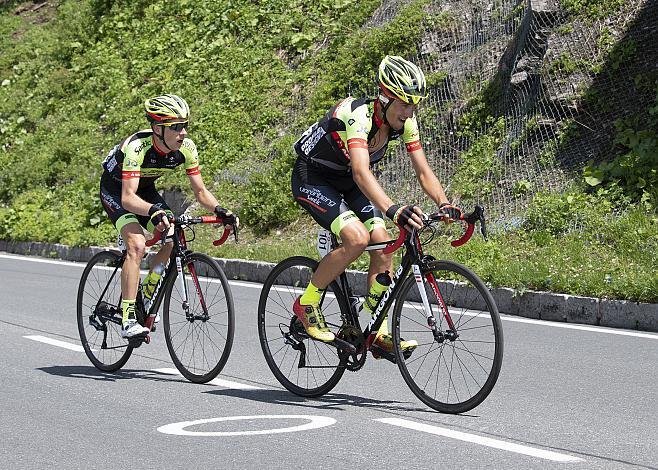 Patrick Schelling (Team Vorarlberg Santic), Jose Manuel Diaz Gallego (ESP, Team Vorarlberg Santic), Radstadt Grossglockner, 71. Ã–sterreich Rundfahrt