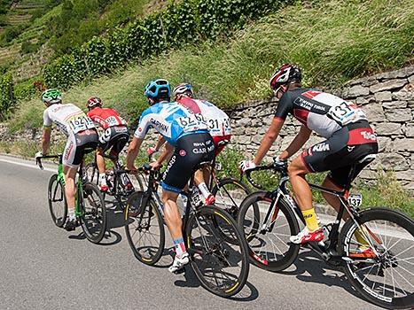 Andreas Hofer, Team Vorarlberg in der Spitzengruppe des Tages