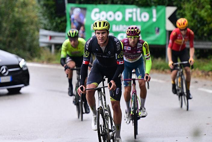 Die Ausreisser mit Kevin Pezzo Rosola (ITA, General Store - Essegibi - F.Lli Curia), Adne Holter (NOR, Uno-X Pro Cycling Team),  Nickolas Zukowsky (CAN, Q36.5 Pro Cycling),   87. Giro del Veneto UCI 1.1 Pro, Verona - Vicenza Monte Berici