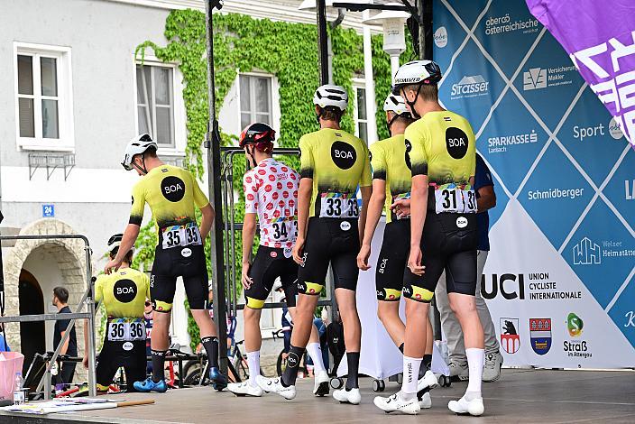 Das Team Oberösterreich, Junioren 3. Etappe,  51. Int. Oberösterreich Junioren Rundfahrt, Bad Wimsbach - Strass im Attergau