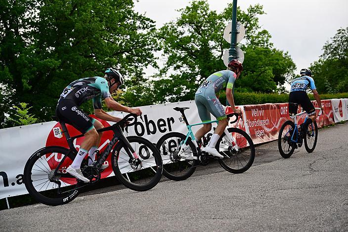 Das Peloton am Weg zum Pöstlingberg 1. Etappe Linz Hauptplatz - Pöstlingberg, Oberösterreich Rundfahrt