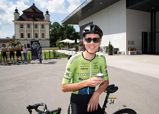 Daniel Eichinger (AUT, Hrinkow Advarics Cycleang Team) 3. Etappe Traun - Hinterstoder, Int. Raiffeisen Oberösterreich Rundfahrt UCI Kat. 2.2