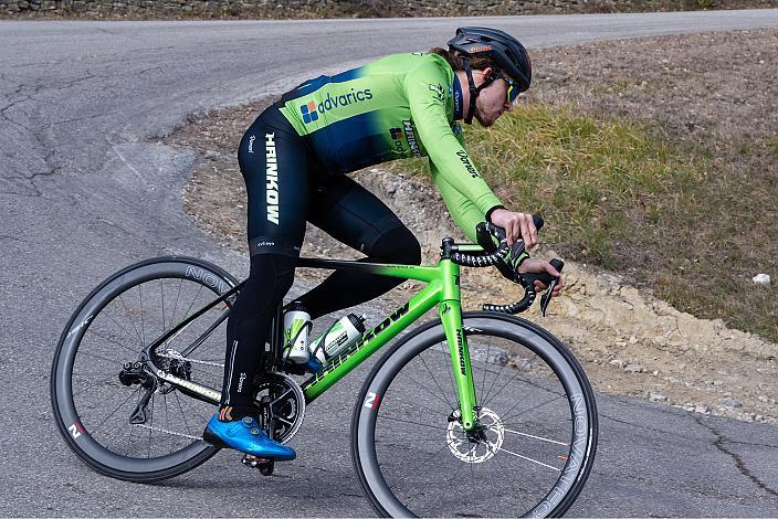 Raphael Hammerschmid (AUT, Hrinkow Advarics) Trainingscamp Porec, Kroatien, Team Hrinkow Advarics Cycleang, UCI Continental Team, 