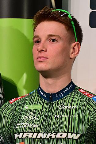 Maximilian Huber (AUT, Hrinkow Advarics), Teampräsentation, Steyr, Team Hrinkow Advarics Cycleang, UCI Continental Team, 