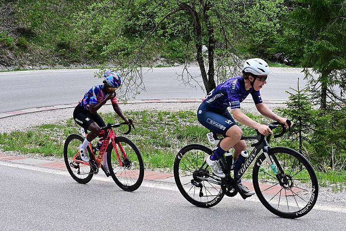 Tsige Kiros (ETH, Canyon SRAM) und Rahel Aschwanden (SUI, Spar CTO Woman), Ybbsitz - Hochkar,