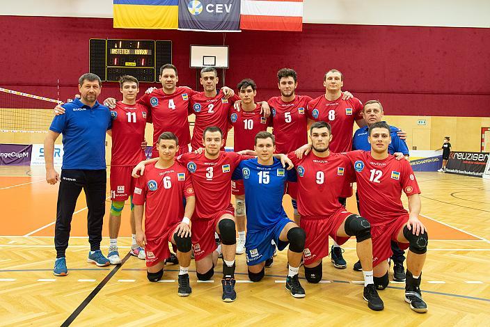 Das Team VSC Law Academy Kharkiv Volleyball Europacup VCA Amstetten NÖ vs VSC Law Academy Kharkiv (UKR)
