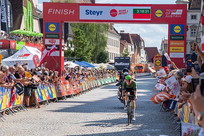 Valentin Poschacher (AUT, Hrinkow Advarics)  4. Etappe von Steyr nach Steyr, 170,5km, Tour of Austria