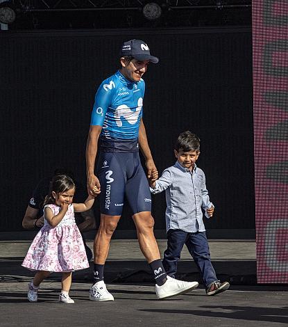 Richard Carapaz (ECU, Movistar Team) Girosieger 2019, Giro d Italia, Radsport, 102. Giro d Italia - 21. Etappe Zeitfahren