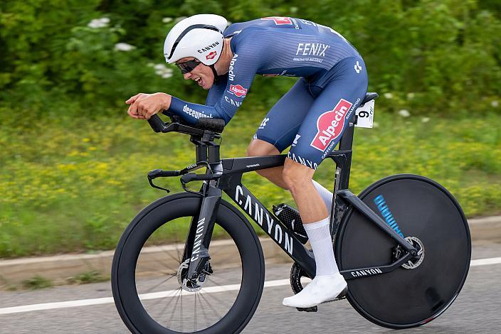 Tobias Bayer (AUT, Alpecin-Fenix) Elite Herren, Österreichische Meisterschaft Einzelzeitfahren, Novo Mesto, Slowenien