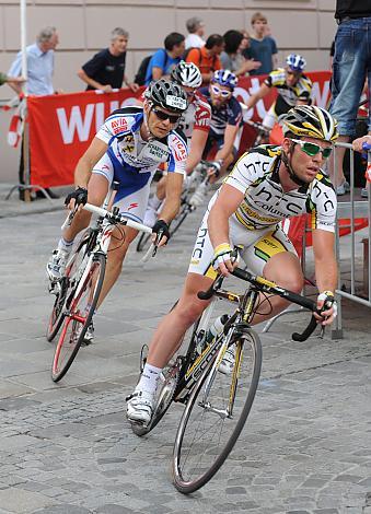 Mark Cavendish Team Columbia vor Peter Pichler Team Tirol