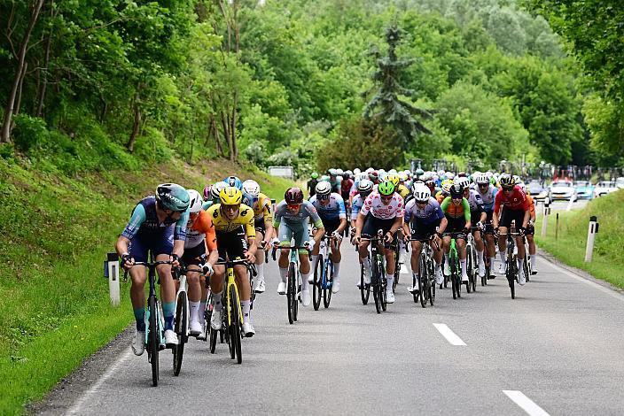Im Bergtrikot Loic Bettendorff (LUX, Hrinkow Advarics), 3. Etappe Asten - Bad Schallerbach, Oberösterreich Rundfahrt