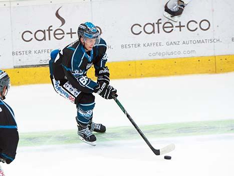 Stefan Gaffal, Linz EHC Liwest Black Wings Linz vs HK Mountfield