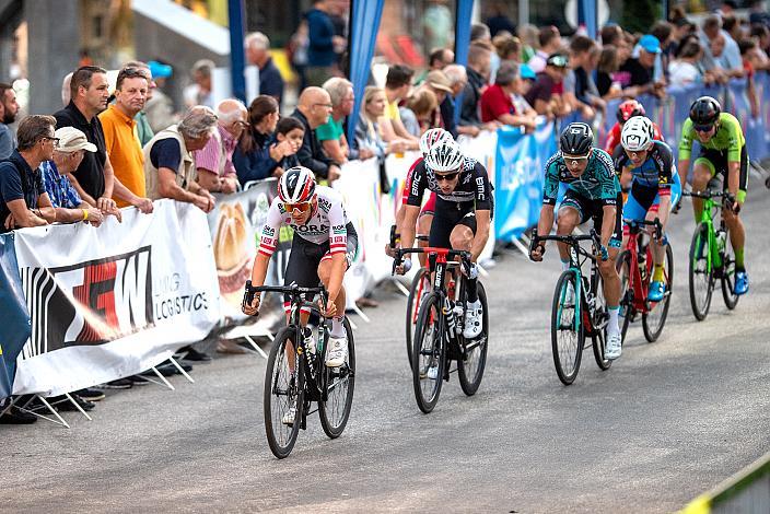 Patrick Konrad (AUT, Bora - Hansgrohe), Michael Gogl (AUT, Team Qhubeka Assos) Sebastin Schönberger (AUT, B&B Hotels P/B KTM) Innenstadtkriterium Wels, Radsport, Kriterium
