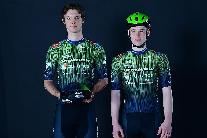 Helm LHC David Paumann (AUT, Hrinkow Advarics), Maximilian Huber (AUT, Hrinkow Advarics), Teampräsentation, Steyr, Team Hrinkow Advarics Cycleang, UCI Continental Team,