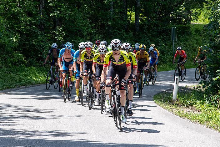 Colin Chris Stüssi (SUI, Team Vorarlberg), Riccardo Zoidl (AUT, Team Vorarlberg), Alexis Guerin (FRA, Team Vorarlberg), St.Florian, Asten - Resort Hinterstoder, Höss, Int. Raiffeisen Oberösterreich Rundfahrt UCI Kat. 2.2