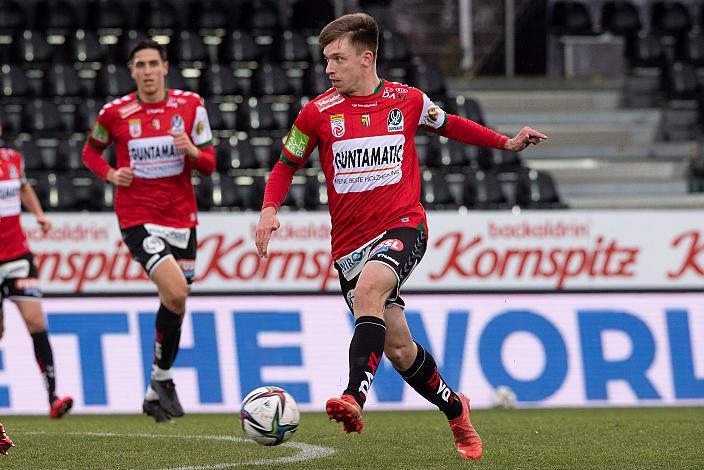 Philipp Pomer (SV Guntamatic Ried) Lask vs SV Guntamatic Ried, Admiral Bundesliga, 2021 - 2022