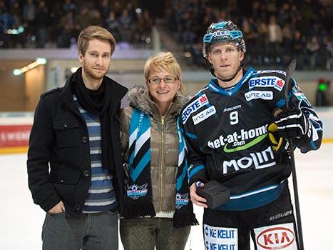 Spieler des Abends, Jason Ulmer, EHC Liwest Black Wings Linz vs UPC Vienna Capitals