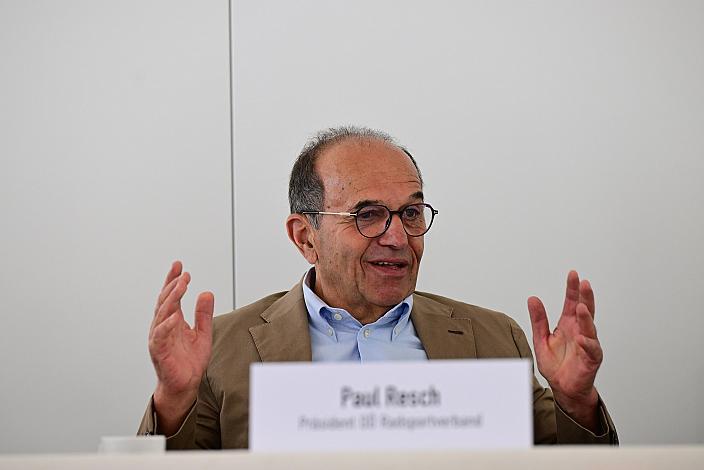 Paul Resch (Präsident LRV Oberösterreich), 50. OÖ Junioren Rundfahrt Pressekonferenz