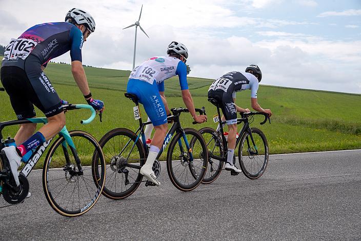 Die Ausreisser des Tages mit Mike SCHUCH (NED, Abloc CT) Wels Max.Center - Amag Ranshofen,  Int. Raiffeisen Oberösterreich Rundfahrt UCI Kat. 2.2