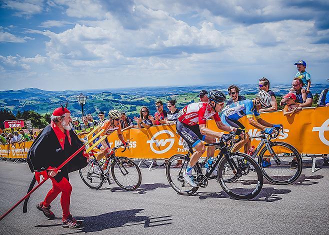 Riccardo Zoidl (AUT, Team Felbermayr Simplon Wels), Hermann Pernsteiner (AUT, Bahrain Merida Pro Cycling Team), Ben Hermans (BEL, Israel Cycling Academy) 7. Etappe Waidhofen/Ybbs - Sonntagberg 70. Ã–sterreich Rundfahrt 