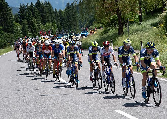 Team Elkov Kasper (CZE) kontrolliert das Rennen 3. Etappe Traun - Hinterstoder, Int. Raiffeisen Oberösterreich Rundfahrt UCI Kat. 2.2