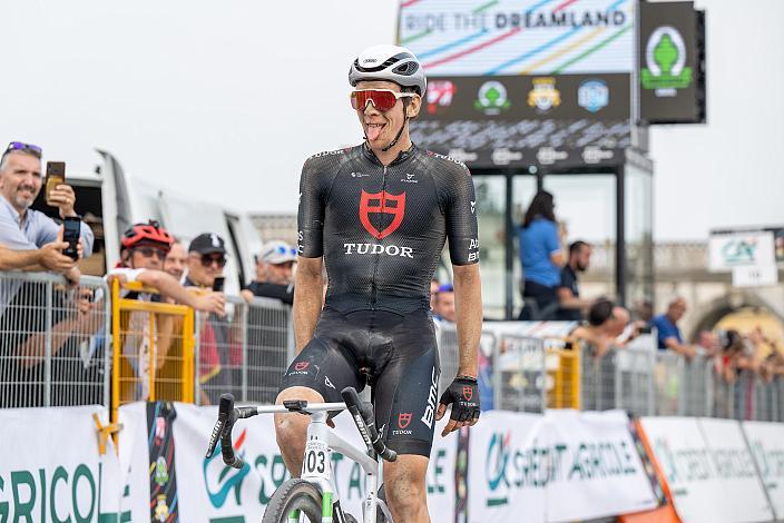 Sieger Robin Robin Froidevaux (SUI, Tudor Pro Cycling Team), TeamSerenissima Gravel, Porto Barricata - Piazzola sul Brenta 190,9 km