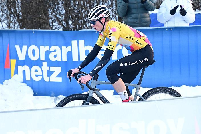Kilian Feurstein (AUT, Team Vorarlberg) Rad Cyclo Cross, ÖSTM/ÖM Querfeldein, Ciclo Cross, Cycling Austria, Bludenz, VBG
