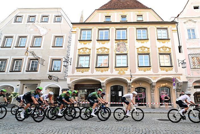 Team Hrinkow Advarics in der Führung beim 28. Int. ASVÖ - HRINKOW City Kriterium Steyr, Herren Elite, ÖRV, Radsport, Mountainbike, ELITE Rennrad