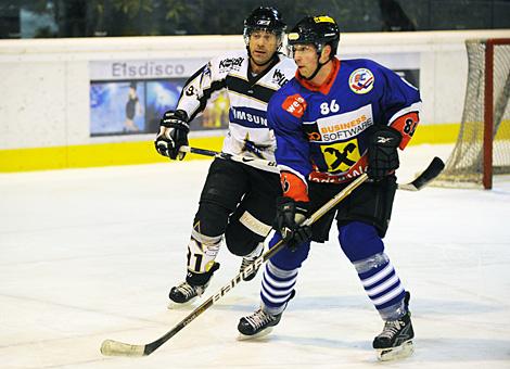 Juergen Diewald, EC Wels und Bernd Damm, Oldies Linz