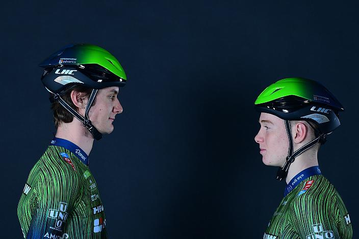 Helm LHC David Paumann (AUT, Hrinkow Advarics), Maximilian Huber (AUT, Hrinkow Advarics), Teampräsentation, Steyr, Team Hrinkow Advarics Cycleang, UCI Continental Team,