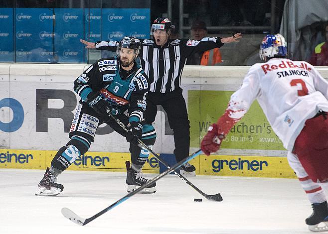 Rick Schofield (EHC Liwest Black Wings Linz) EHC Liwest Black Wings Linz vs EC Red Bull  Salzburg 2. Semifinale