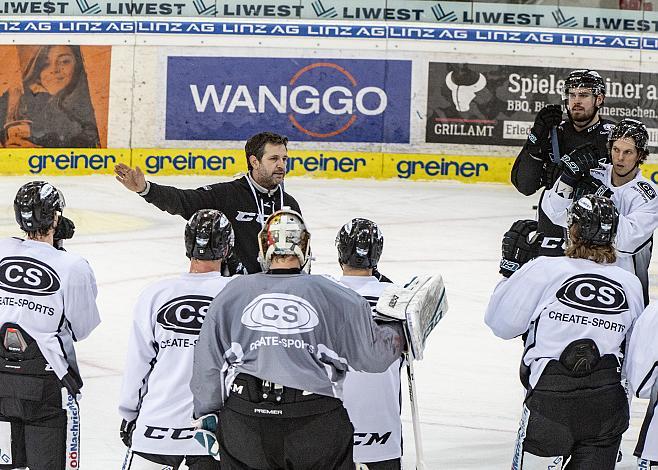 Head-Coach Mark SzÃ¼cs (EHC Liwest Black Wings Linz) EHC Liwest Black Wings Linz 