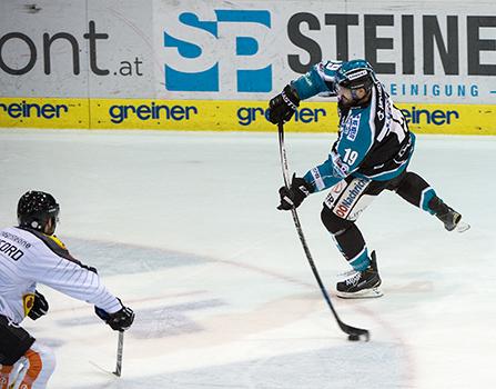 Andrew Jacob Kozek  (EHC Liwest Black Wings Linz), EHC Liwest Black Wings Linz vs Dornbirner Eishockey Club, Platzierungsrunde