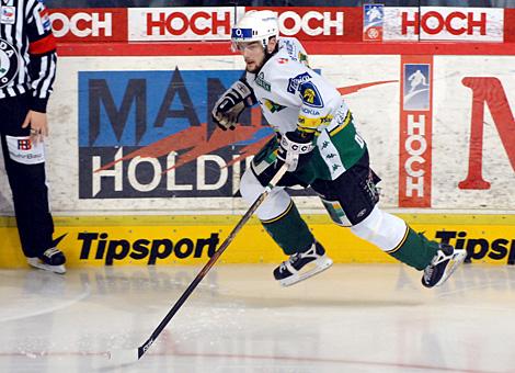 #65 Michal Dobron, Verteidiger, HC Energie Karlovy Vary. 