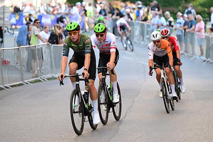 Loic Bettendorff (LUX, Hrinkow Advarics), Valentin Poschacher (AUT, Hrinkow Advarics),  Herren Elite, U23, Road Cycling League Austria, Altstadt Kriterium Graz 