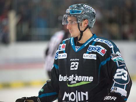 Fabio Hofer, Linz,  EHC Liwest Black Wings Linz vs EC Red Bull Salzburg