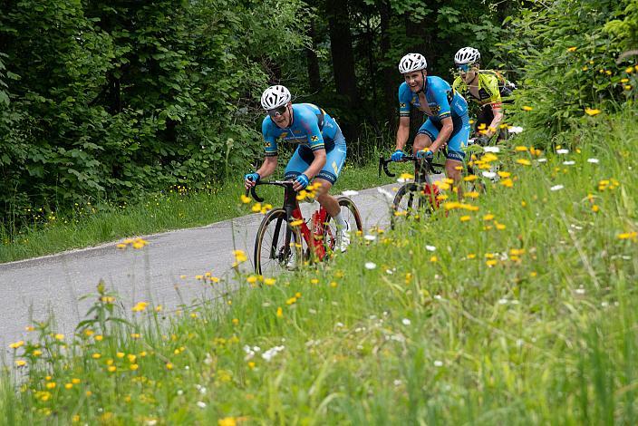 Michal Kukrle (CZE, Team Felbermayr Simplon Wels), Mathias Reutimann (SUI, Team Felbermayr Simplon Wels) 3. Etappe St.Florian/Asten  - Hinterstoder, Int. Raiffeisen Oberösterreich Rundfahrt UCI Kat. 2.2