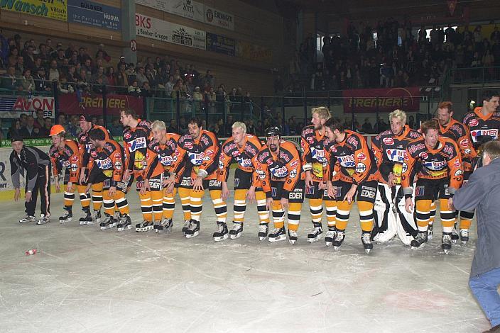 4. Finale in Villach um den Meistertitel EC VSV - Black Wings Linz
