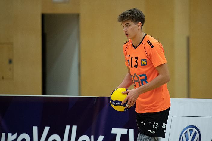 Maximilian Schober (VCA Amstetten Niederösterreich) Volleyball Europacup VCA Amstetten NÖ vs VSC Law Academy Kharkiv (UKR)