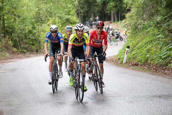 Luca Vergallito (ITA, Alpecin-Deceuninck Development Team), Oscar Cebedo (ESP, Team Vorarlberg), Martin Messner (AUT, WSA KTM Graz pb Leomo), 3. Etappe St.Florian/Asten  - Hinterstoder, Int. Raiffeisen Oberösterreich Rundfahrt UCI Kat. 2.2