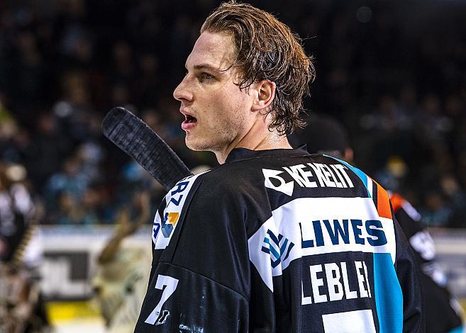 Im Bild: Brian Lebler (EHC Liwest Black Wings Linz) Eishockey,  EHC Liwest Black Wings Linz vs HCB SÃ¼dtirol Alperia 
