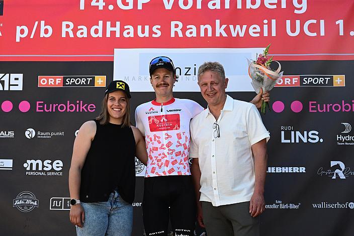 Führender Road Cycling League Alexander Konychev (ITA, Team Vorarlberg) Herren Elite, U23, Road Cyling League Austria, Radliga, GP Vorarlberg, Nenzing