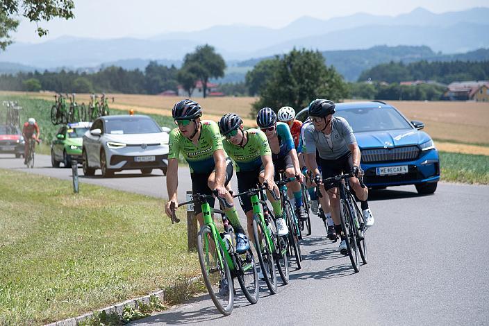Michael Konczer (AUT, Hrinkow Advarics), Stefan Kovar (AUT, Hrinkow Advarics) Herren Elite, U23, Radliga, 51. Int. Erlauftaler Radsporttage, Wieselburg, Oberösterreich